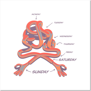 Anatomy of a Week Posters and Art
